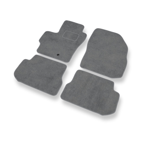 Velour gulvmåtter til Mazda 3 I Hatchback, Sedan (2003-2009) - grå