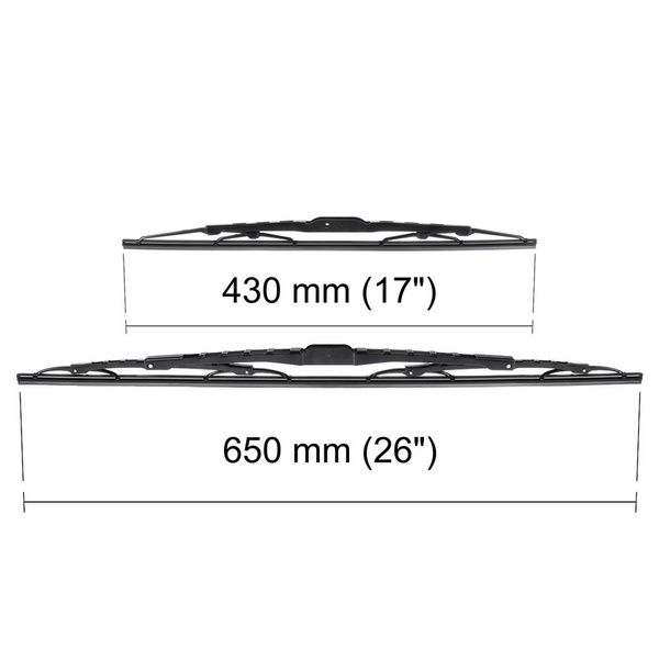 Vinduesviskere til forruden til Infiniti Q50 Sedan (07.2013-2017) - Standard viskerblade