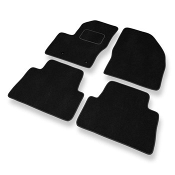 Velour gulvmåtter til Ford C-Max I Minivan (2003-2010) - sort