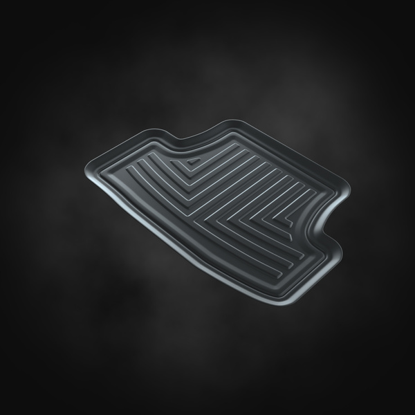 Gummigulvmåtter til biler Seat Leon IV (2020-....) - sort