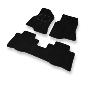 Velour gulvmåtter til Chevrolet Captiva I SUV (2006-2011) - sort
