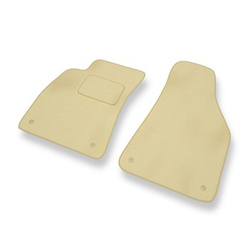 Velour gulvmåtter til Audi A4 II B6 Avant, Cabriolet, Limousine (2000-2005) - beige