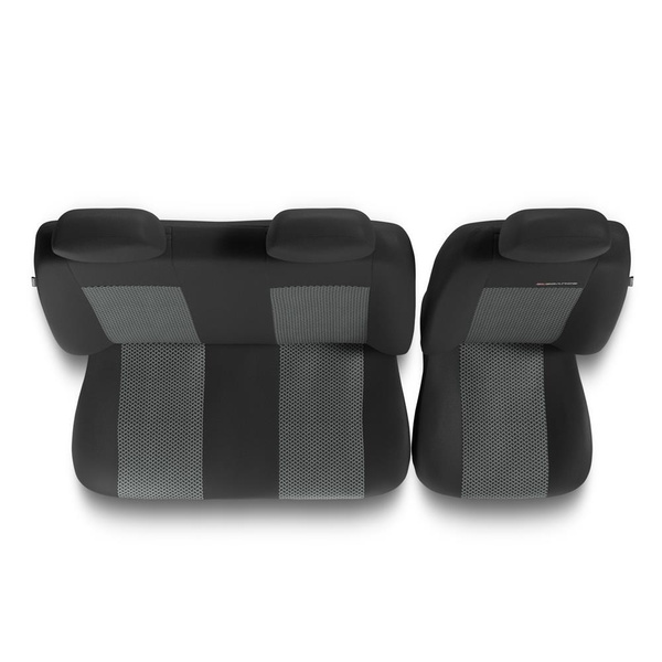 Universelle sædebetræk til biler til Mercedes-Benz Viano (2004-2014) - Typ 2 (grå)