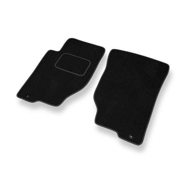 Velour gulvmåtter til Kia Sorento I SUV (2002-2009) - sort