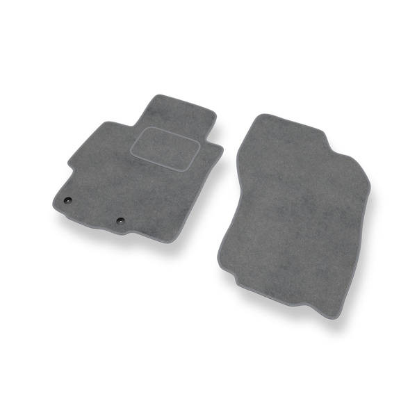 Velour gulvmåtter til Mitsubishi Lancer VIII Sedan, Sportback (2007-2016) - grå