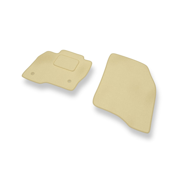 Velour gulvmåtter til Ford Edge SUV (2016-2020) - beige