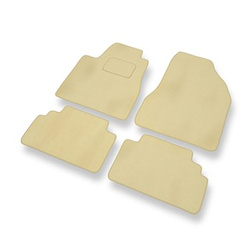 Velour gulvmåtter til Lexus RX II XU30 SUV (2003-2009) - beige