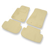 Velour gulvmåtter til Chevrolet Camaro V Coupé, Cabriolet (2009-2015) - beige