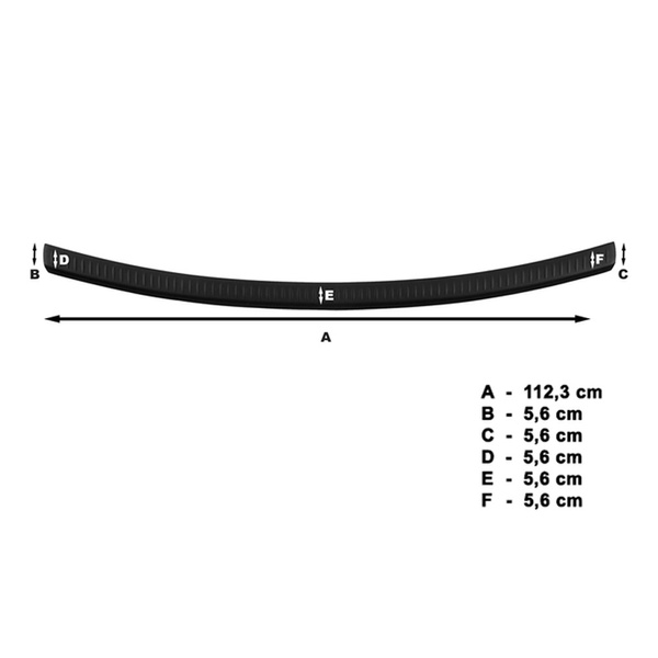 Sort bagkofangerafdækning til Nissan Qashqai Crossover (2007-2013)