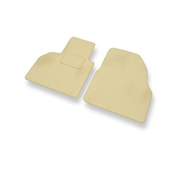 Velour gulvmåtter til Mercedes-Benz Citan Varevogn (2012-2021) - beige