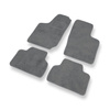 Velour gulvmåtter til Opel Corsa B Caravan, Hatchback, Sedan (1992-2000) - grå