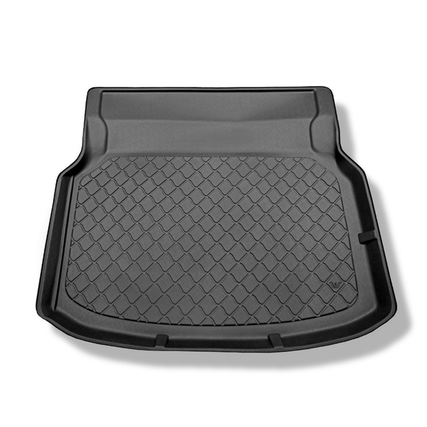 Gulvmåtte til bagagerum Mercedes-Benz C-Klasse W204 Coupé (06.2011-12.2015) - foldbare bagsæder; uden venstre fordybning
