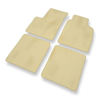Velour gulvmåtter til Fiat Panda II Hatchback, Varevogn (2003-2012) - beige