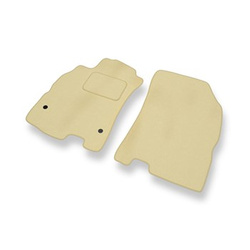 Velour gulvmåtter til Renault Fluence Sedan (2009-2016) - beige