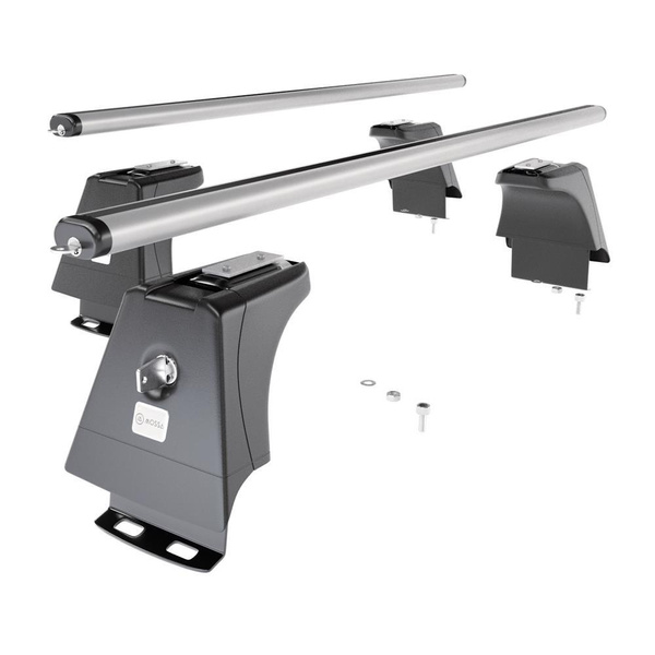 Tagbagagebærer til bil Honda CR-V SUV (2007-2011) - sølv bagagebærer til taget - lastholder - tagholder - Monteringspunkter - Aluminium