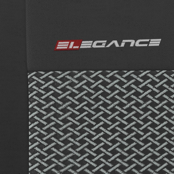 Universelle sædebetræk til biler til Citroen Jumpy I, II (1994-2016) - Typ 2 (grå)