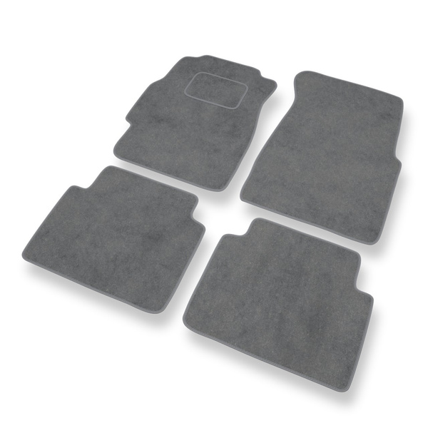 Velour gulvmåtter til Honda Civic VI Aerodeck, Coupé, Hatchback, Sedan (1996-2000) 3 døre, 4 døre - grå