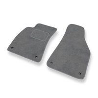 Velour gulvmåtter til Audi A4 II B6 (2000-2005) - grå