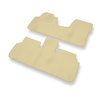 Velour gulvmåtter til Peugeot 806 I Minivan (1994-2000) - beige