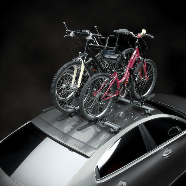 Cykelholder i stål til bilens tag - 3xM-04