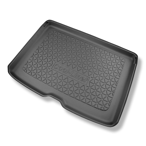 Bagagerumsmåtte og bilmåttesæt TPE PREMIUM skræddersyet til: Volvo EX30 SUV (12.2023-....) - øverste bagagerum; bevægeligt gulv i øverste position