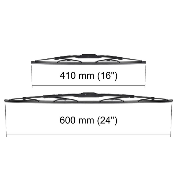 Vinduesviskere til forruden til Toyota RAV4 III SUV (11.2005-11.2012) - Standard viskerblade