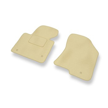 Velour gulvmåtter til Kia Carens IV (2013-2019) - beige