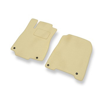 Velour gulvmåtter til Honda CR-V IV SUV (2012-2018) - beige