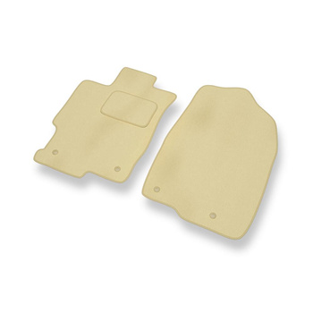 Velour gulvmåtter til Mazda 6 II Stationcar, Liftback, Sedan (2007-2012) - beige
