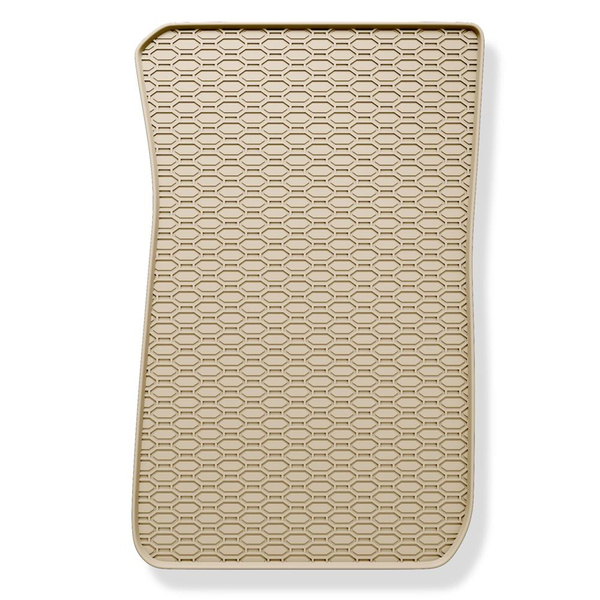Gummigulvmåtter til biler BMW 3-serie E90, E91 (2004-2013) - beige