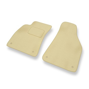 Velour gulvmåtter til Audi A4 II B6 (2000-2005) - beige