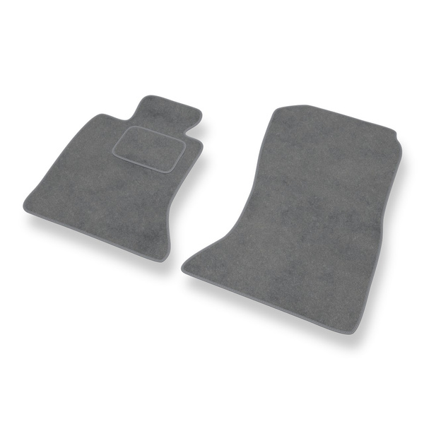 Velour gulvmåtter til BMW 5-serie F10, F11 Limousine, Touring (2010-2013) - grå
