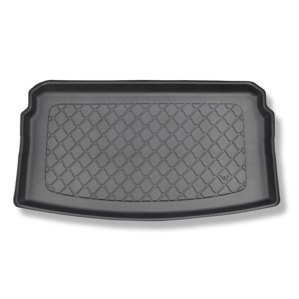 Gulvmåtte til bagagerum Volkswagen Polo VI 2G AW Hatchback (10.2017-....) - nederste bagagerum; bevægeligt gulv i nederste position