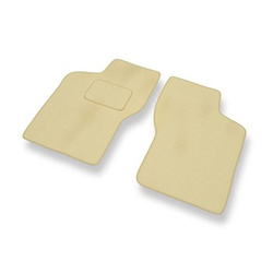 Velour gulvmåtter til Fiat Brava Hatchback (1995-2001) - beige