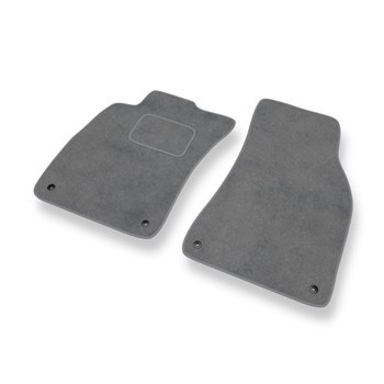 Velour gulvmåtter til Audi A6 III C6 (2004-2006) - grå
