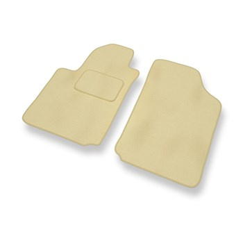 Velour gulvmåtter til Citroen C3 I Hatchback, Cabriolet (2002-2009) - beige