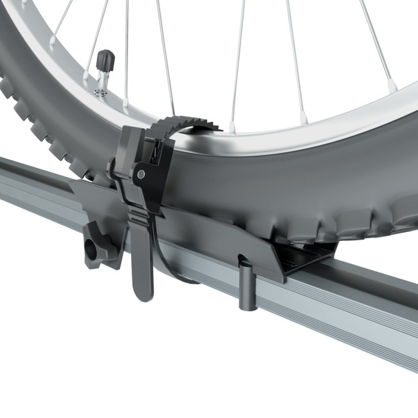 Cykelholder i aluminium til bilens tag - 3xM-08