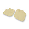Velour gulvmåtter til Honda Jazz IV Hatchback (2015-2020) - beige