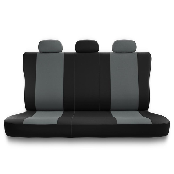 Universelle sædebetræk til biler til Volkswagen Passat B4, B5, B6, B7, B8, B9 (1993-....) - ljusgrå