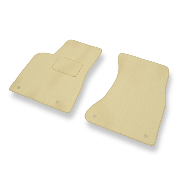 Velour gulvmåtter til Audi Q5 I 8R SUV (2008-2016) - beige