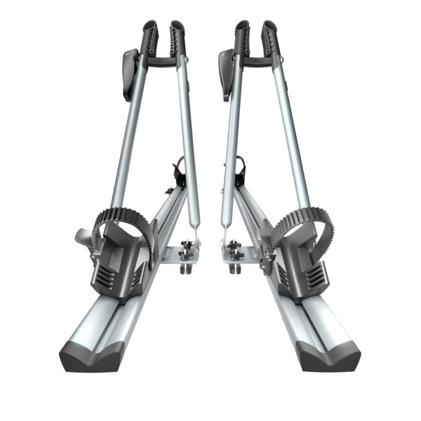 Cykelholder i aluminium til bilens tag - 2xM-17