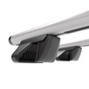 Tagbagagebærer til bil Citroen C5 Aircross SUV (2019-....) - sølv bagagebærer til taget - lastholder - tagholder - rækværk - Aluminium