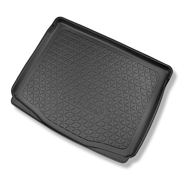 Gulvmåtte til bagagerum Ford Kuga III SUV (04.2020-....) - med reservehjul til midlertidig brug eller reparationssæt; Også til hybrid