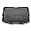 Gulvmåtte til bagagerum Nissan Note E12 Hatchback (10.2013-03.2016) - til modeller med bevægeligt gulv (Acenta, Acenta Premium og Tekna); til begge gulvniveauer (nederste og øverste)