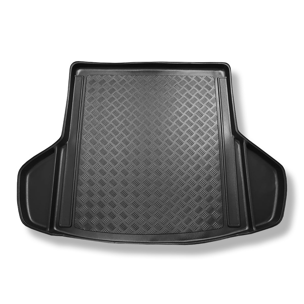 Gulvmåtte til bagagerum Toyota Avensis III Stationcar (01.2009-08.2018) - også til modeller med monteringsskinner; Fjernbare fordybninger