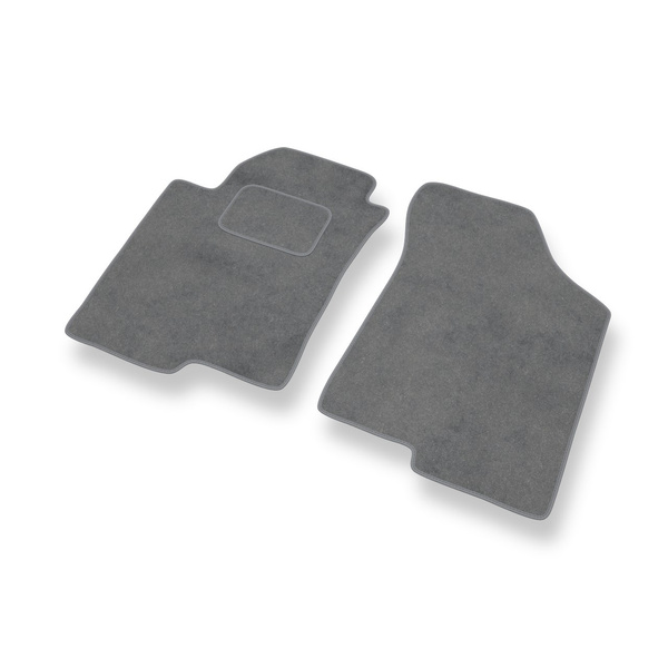 Velour gulvmåtter til Kia Cerato I Sedan (2003-2008) - grå