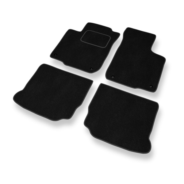 Velour gulvmåtter til Volkswagen New Beetle I Hatchback, Cabriolet (1998-2005) - sort