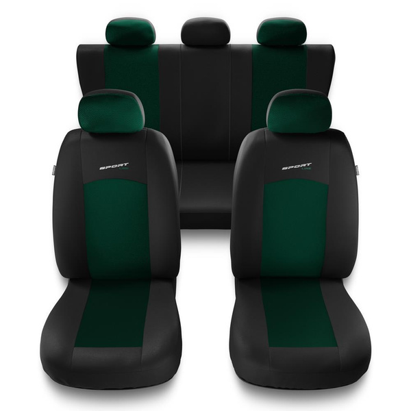 Universelle sædebetræk til biler til Skoda Scala (2019-....) - grön