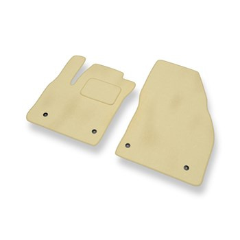 Velour gulvmåtter til Opel Meriva B Minivan (2010-2017) - beige