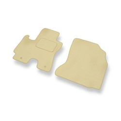 Velour gulvmåtter til Toyota RAV4 II SUV (2000-2005) - beige